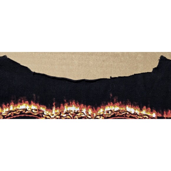 VTG Aerosmith Shirt 9 Lives World Tour Rock Band M Double Sided 90s READ NOTES - Picture 10 of 11